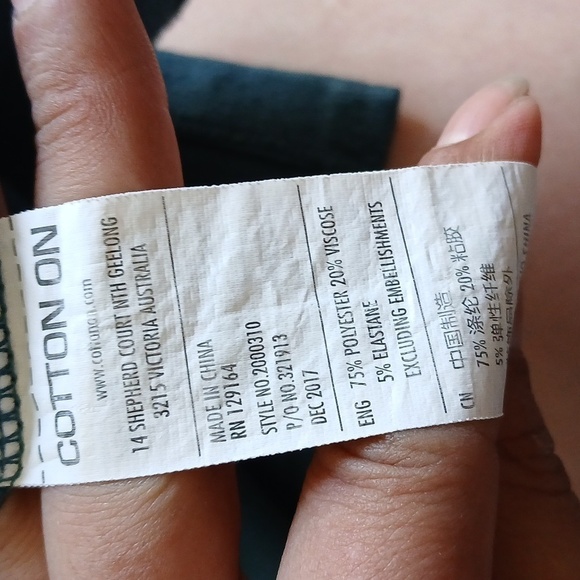 Cotton on teal kimi scooped bodycon midi dress size small - Picture 9 of 13